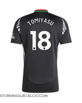 Arsenal Takehiro Tomiyasu #18 Maglia Gara Trasferta Repliche 2024-25